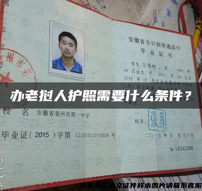 办老挝人护照需要什么条件？