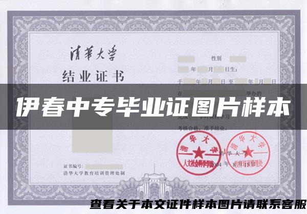 伊春中专毕业证图片样本 伊春中专毕业证图片样本