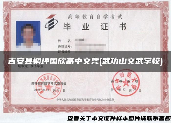 吉安县桐坪国欣高中文凭(武功山文武学校)