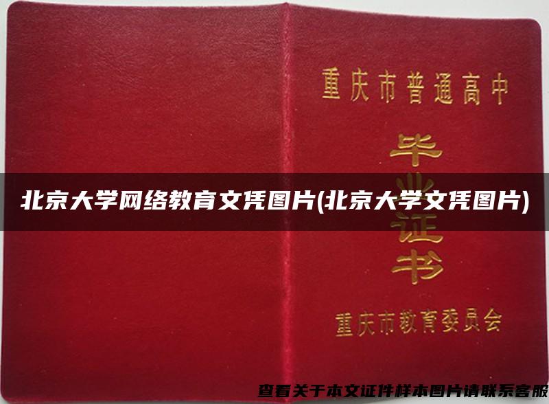 北京大学网络教育文凭图片(北京大学文凭图片)