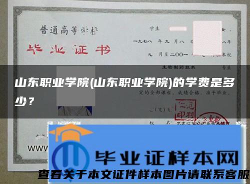 山东职业学院(山东职业学院)的学费是多少？