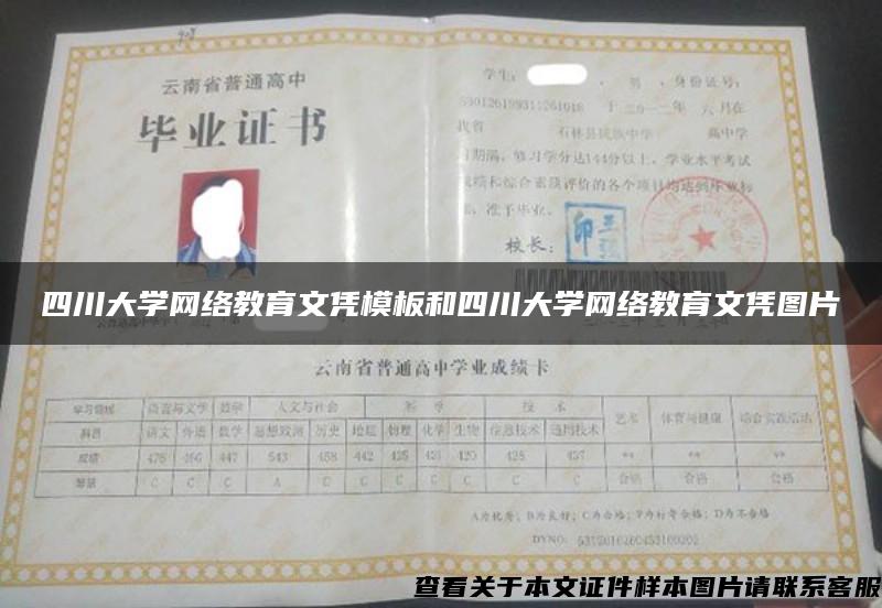 四川大学网络教育文凭模板和四川大学网络教育文凭图片 四川大学网络教育文凭模板和四川大学网络教育文凭图片