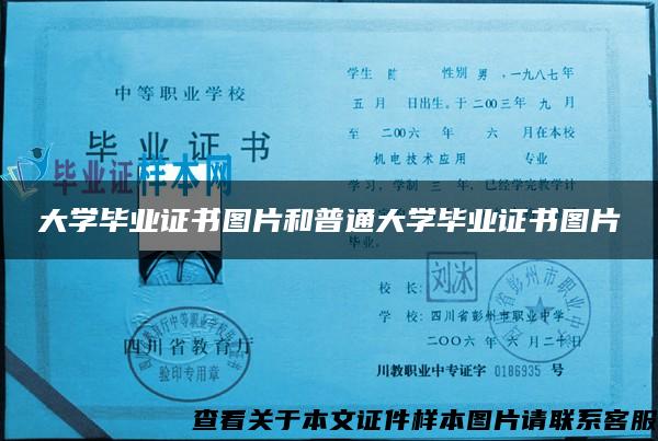 大学毕业证书图片和普通大学毕业证书图片 大学毕业证书图片和普通大学毕业证书图片