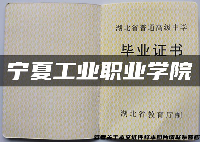 宁夏工业职业学院