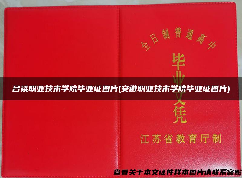 吕梁职业技术学院毕业证图片(安徽职业技术学院毕业证图片)