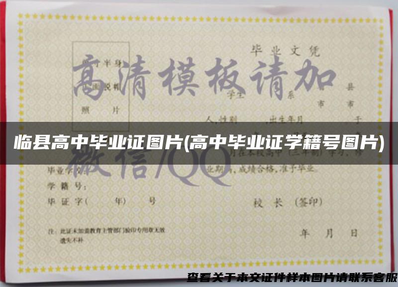 临县高中毕业证图片(高中毕业证学籍号图片)