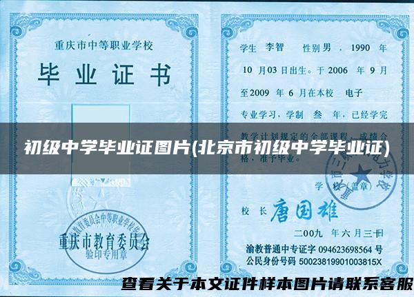初级中学毕业证图片(北京市初级中学毕业证)