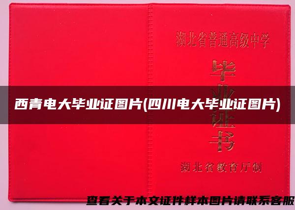 西青电大毕业证图片(四川电大毕业证图片)