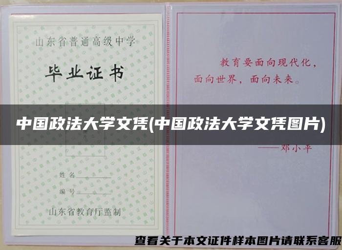 中国政法大学文凭(中国政法大学文凭图片)