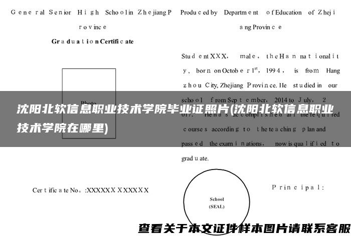 沈阳北软信息职业技术学院毕业证照片(沈阳北软信息职业技术学院在哪里)