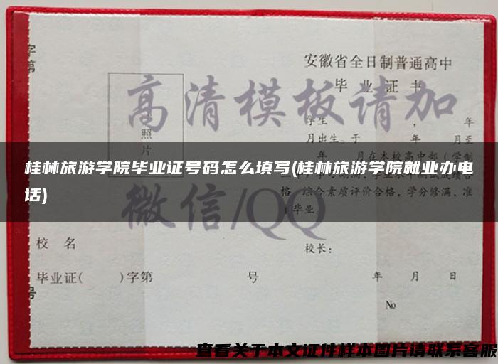 桂林旅游学院毕业证号码怎么填写(桂林旅游学院就业办电话)