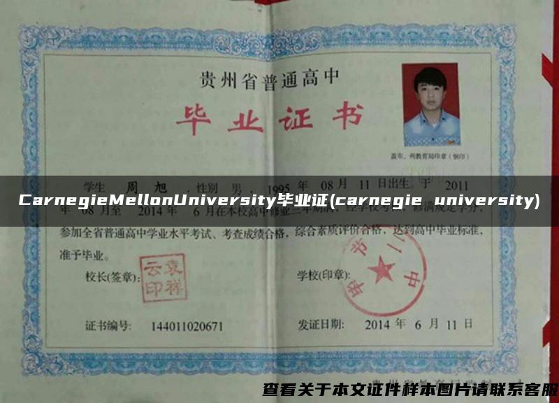 CarnegieMellonUniversity毕业证(carnegie university)