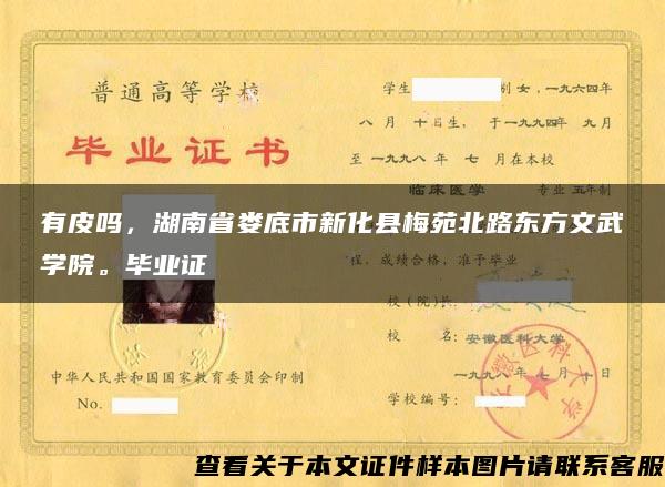 有皮吗,湖南省娄底市新化县梅苑北路东方文武学院。毕业证 有皮吗,湖南省娄底市新化县梅苑北路东方文武学院。毕业证