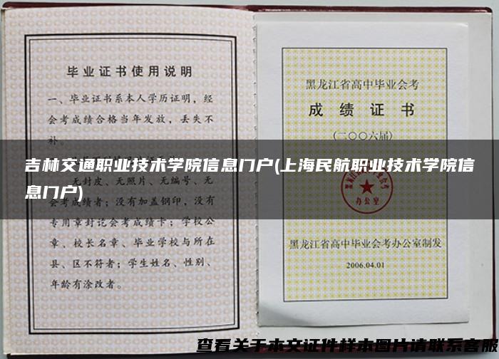 吉林交通职业技术学院信息门户(上海民航职业技术学院信息门户)