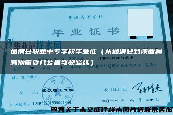 通渭县职业中专学校毕业证（从通渭县到陕西榆林榆需要几公里驾驶路线）