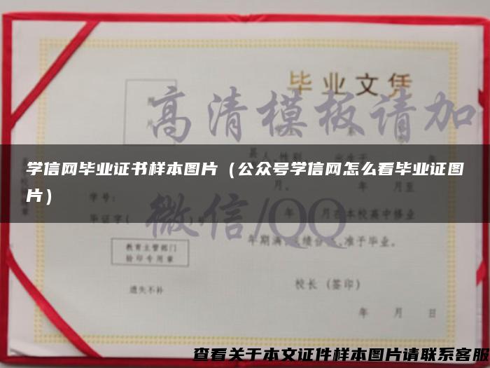 学信网毕业证书样本图片(公众号学信网怎么看毕业证图片) 学信网毕业证书样本图片(公众号学信网怎么看毕业证图片)