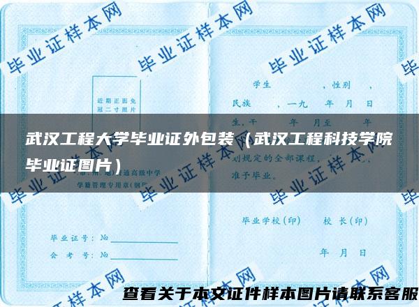 武汉工程大学毕业证外包装（武汉工程科技学院毕业证图片）