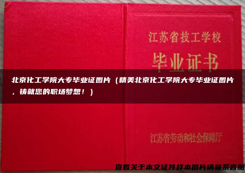 北京化工学院大专毕业证图片（精美北京化工学院大专毕业证图片，铸就您的职场梦想！）
