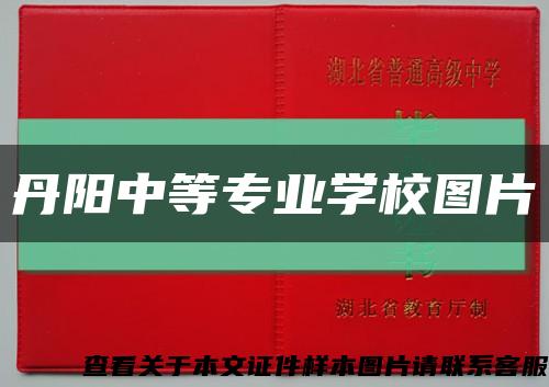 丹阳中等专业学校图片缩略图