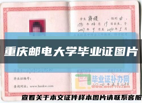 重庆邮电大学毕业证图片缩略图