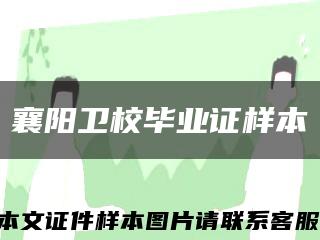 襄阳卫校毕业证样本缩略图