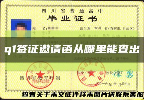 q1签证邀请函从哪里能查出缩略图