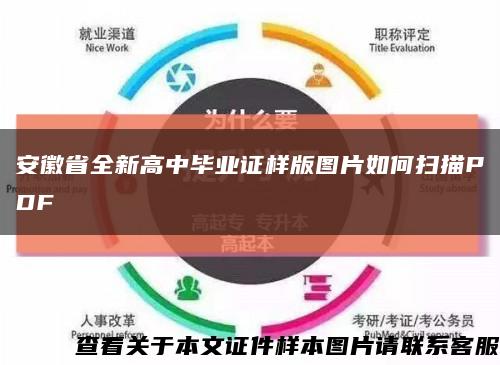 安徽省全新高中毕业证样版图片如何扫描PDF缩略图