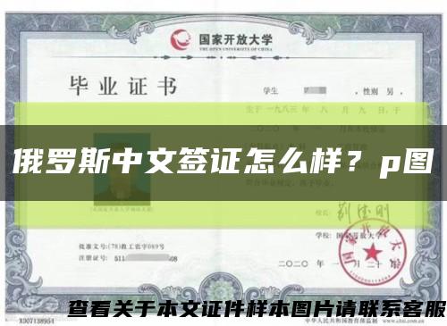 俄罗斯中文签证怎么样？p图缩略图