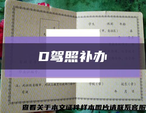 D驾照补办缩略图