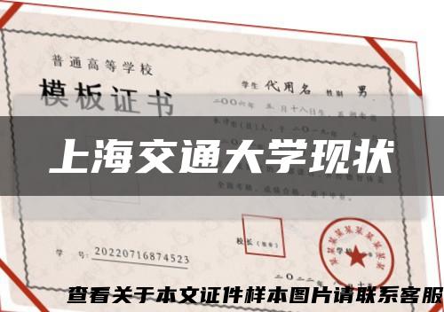 上海交通大学现状缩略图