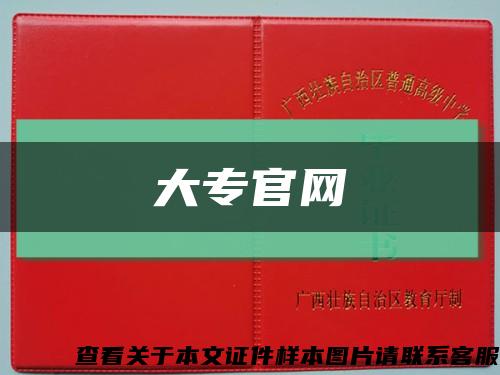 大专官网缩略图