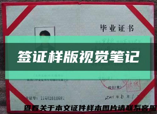 签证样版视觉笔记缩略图