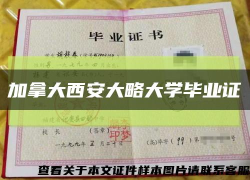 加拿大西安大略大学毕业证缩略图