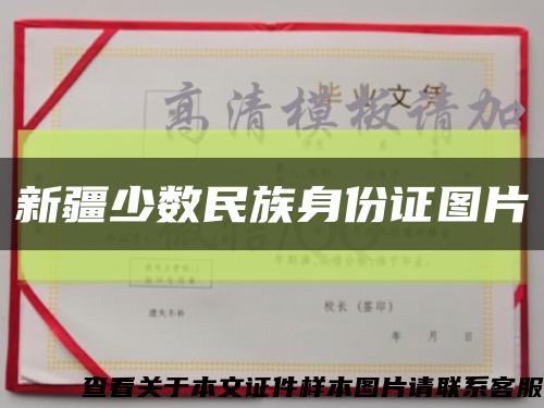 新疆少数民族身份证图片缩略图