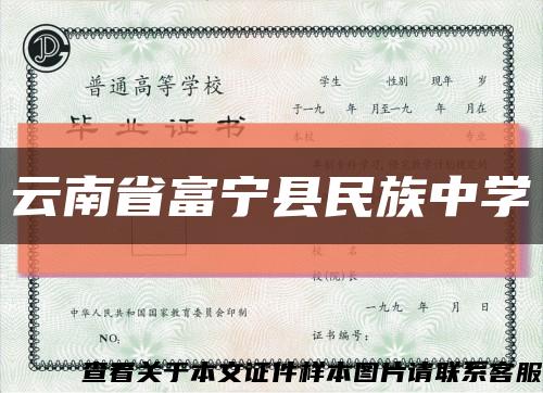 云南省富宁县民族中学缩略图