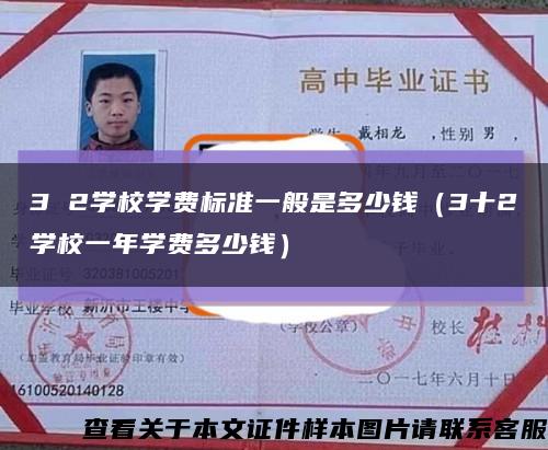 3 2学校学费标准一般是多少钱（3十2学校一年学费多少钱）缩略图