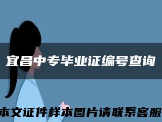 宜昌中专毕业证编号查询缩略图