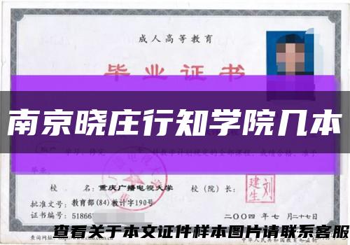 南京晓庄行知学院几本缩略图