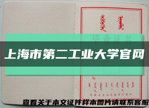 上海市第二工业大学官网缩略图