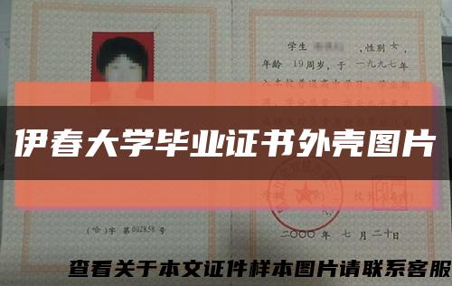 伊春大学毕业证书外壳图片缩略图