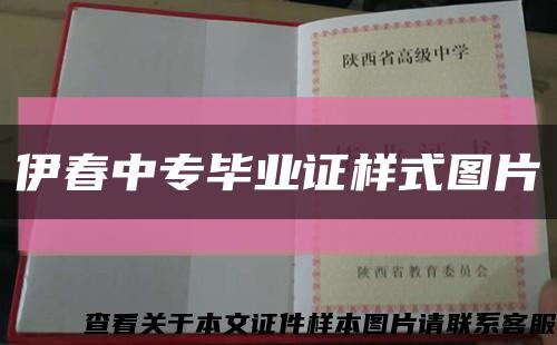 伊春中专毕业证样式图片缩略图