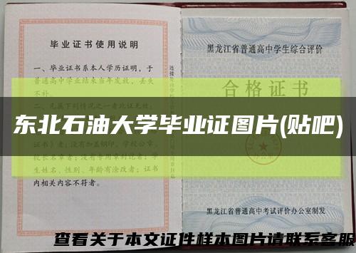 东北石油大学毕业证图片(贴吧)缩略图