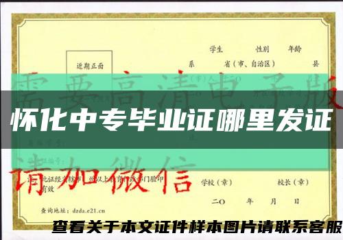 怀化中专毕业证哪里发证缩略图