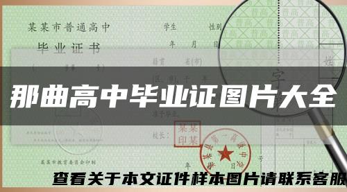 那曲高中毕业证图片大全缩略图