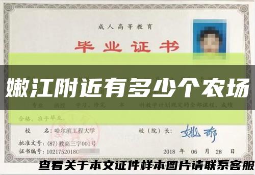 嫩江附近有多少个农场缩略图