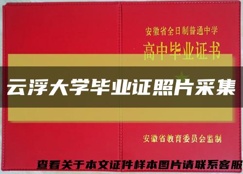 云浮大学毕业证照片采集缩略图