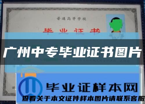 广州中专毕业证书图片缩略图