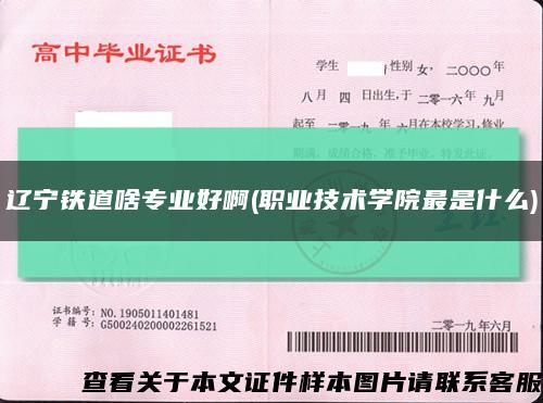 辽宁铁道啥专业好啊(职业技术学院最是什么)缩略图