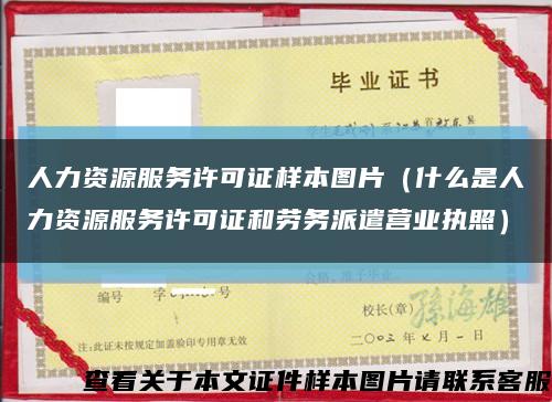 人力资源服务许可证样本图片（什么是人力资源服务许可证和劳务派遣营业执照）缩略图