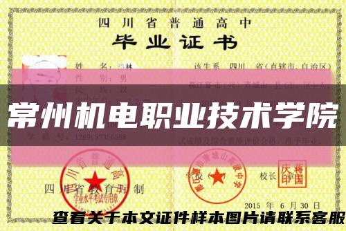 常州机电职业技术学院缩略图